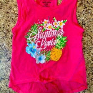 Girls Pink Bobbie Brooks Top